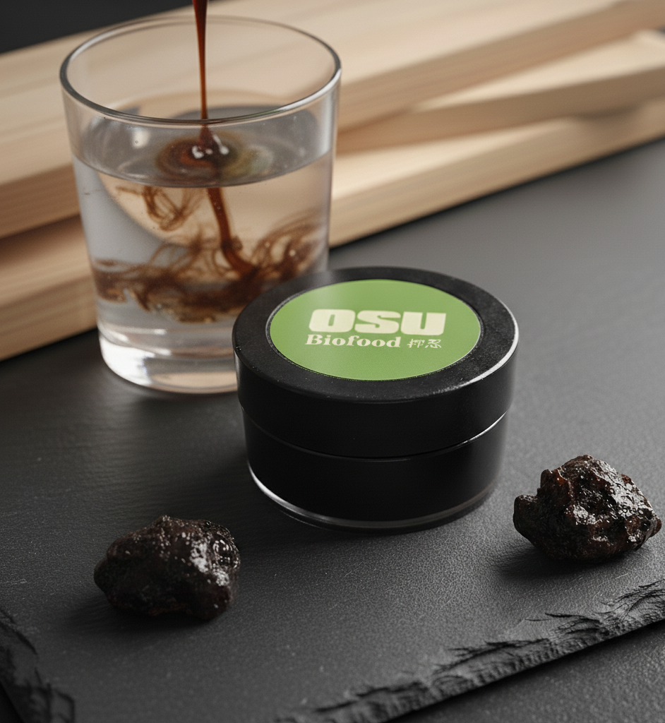 OSU Pure Himalayan Shilajit Resin - Authentic, High-Altitude Source