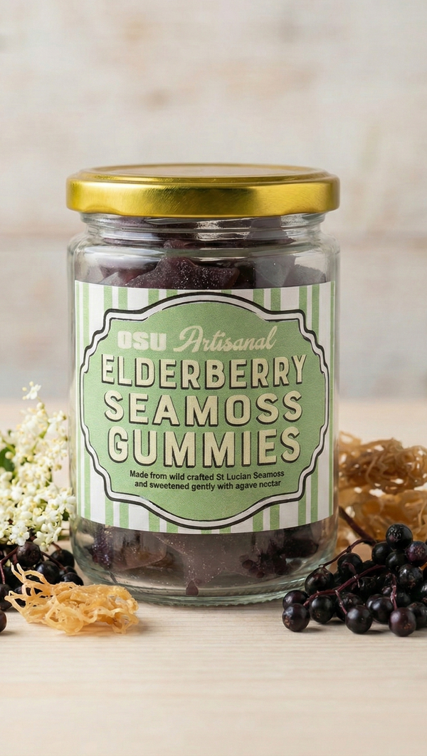 OSU Immune Gummies | Organic Elderberry & Seamoss